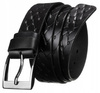 Leather belt PETERSON PTN PRS-04-G