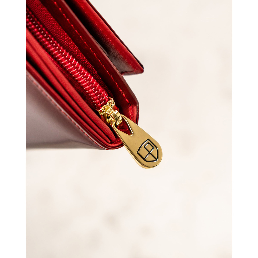 Leather wallet RFID PETERSON PTN BC-42106