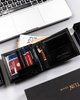 Leather wallet RFID PETERSON PTN 22305-VT