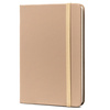 Notes w formacie A6 w kolorze khaki zadrukowany w linie - Peterson