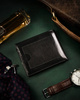 Leather wallet RFID PETERSON PTN 380-P