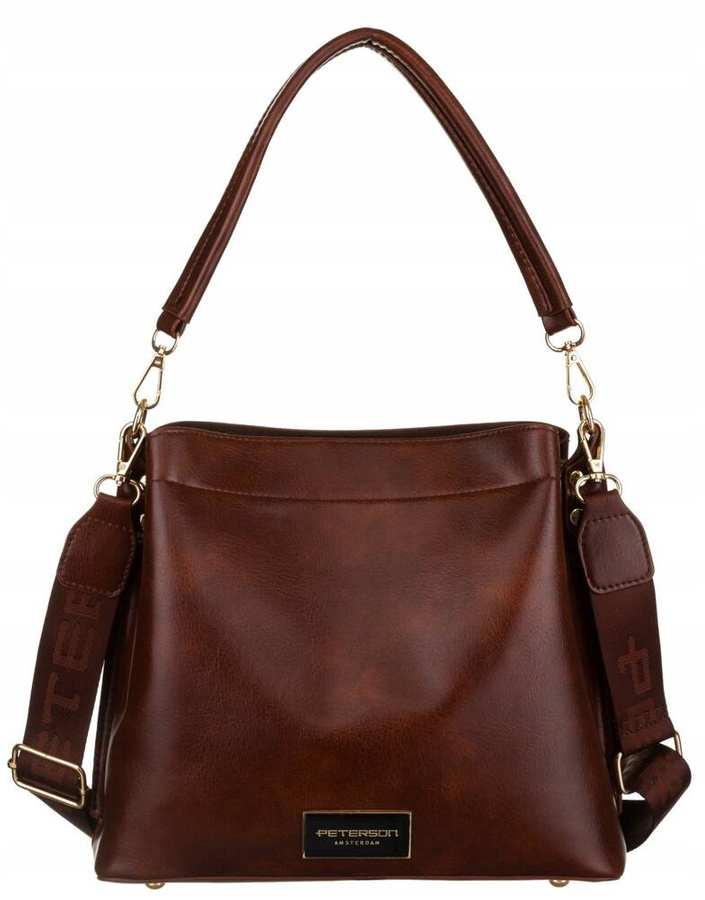 Leatherette bag PETERSON PTN H3655