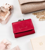 Leather wallet RFID PETERSON PTN RD-25-GCL 