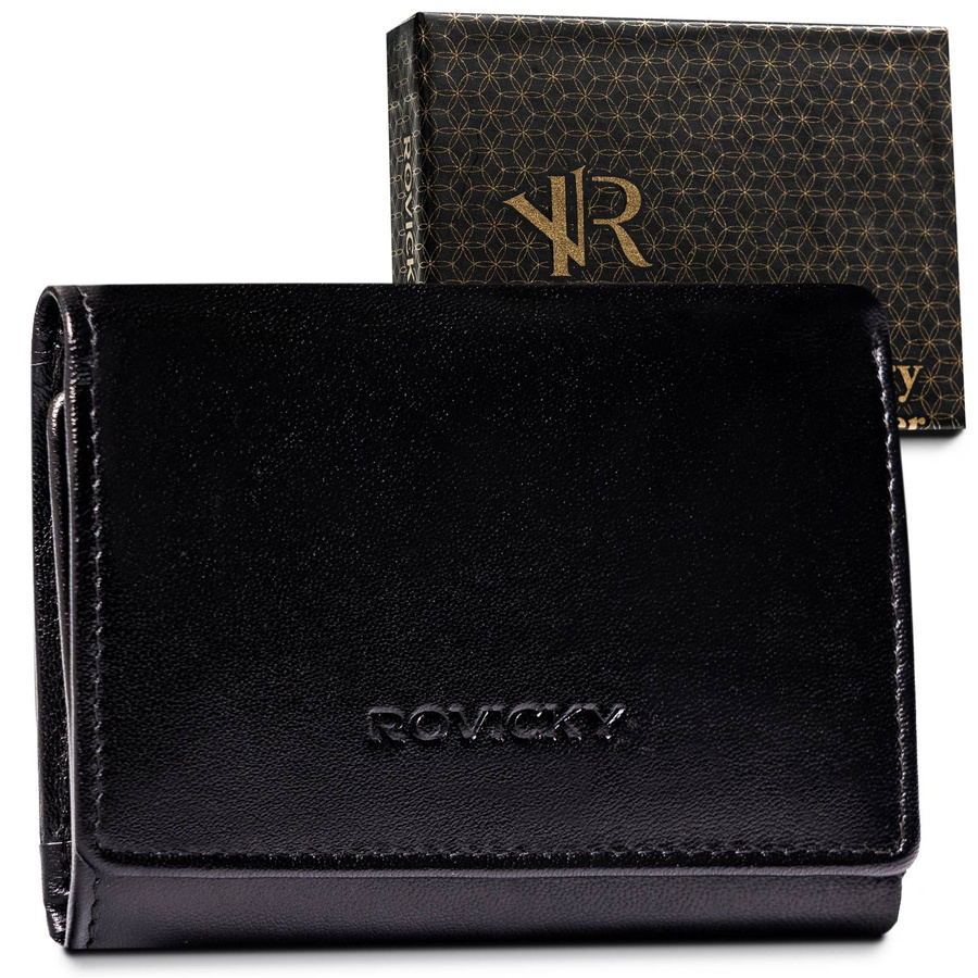 Leather women wallet ROVICKY R-RD-33-GCL