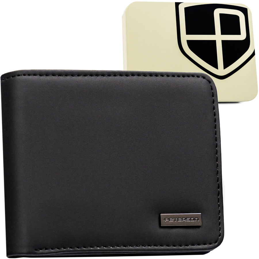 Leatherette wallet RFID PETERSON PTN EH-04Z