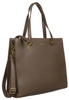 Leatherette shopper bag DAVID JONES 6882-2