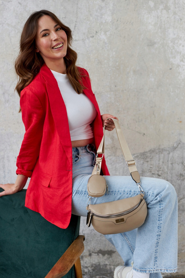 Leatherette bumbag PETERSON PTN NER-ALE-8