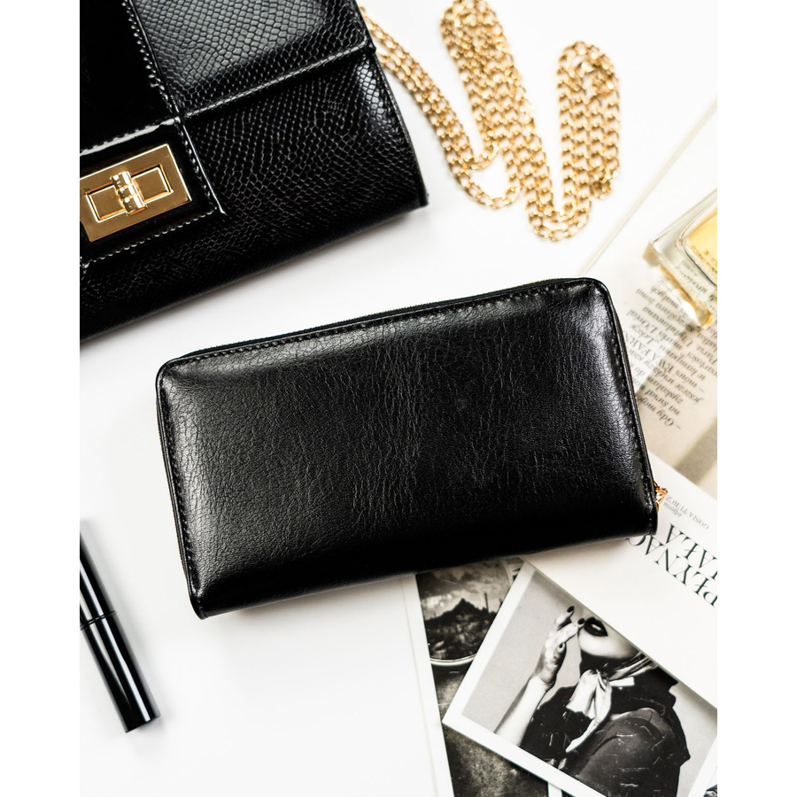 Leatherette wallet RFID PETERSON PTN 008-HF