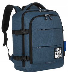 Polyester bagpack PETERSON PTN GPL-01-T