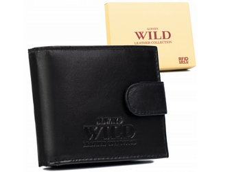 Leather wallet RFID ALWAYS WILD N0035L-P-SCR