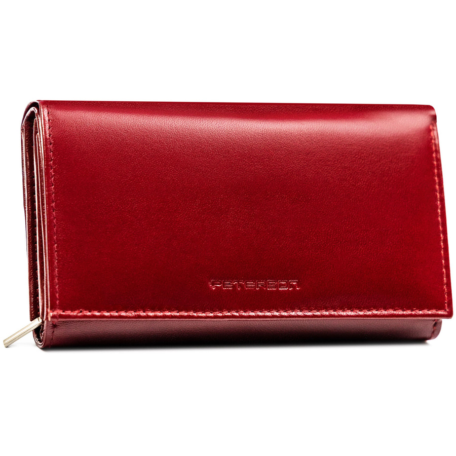 Leather wallet RFID PETERSON PTN RD-21-NGV