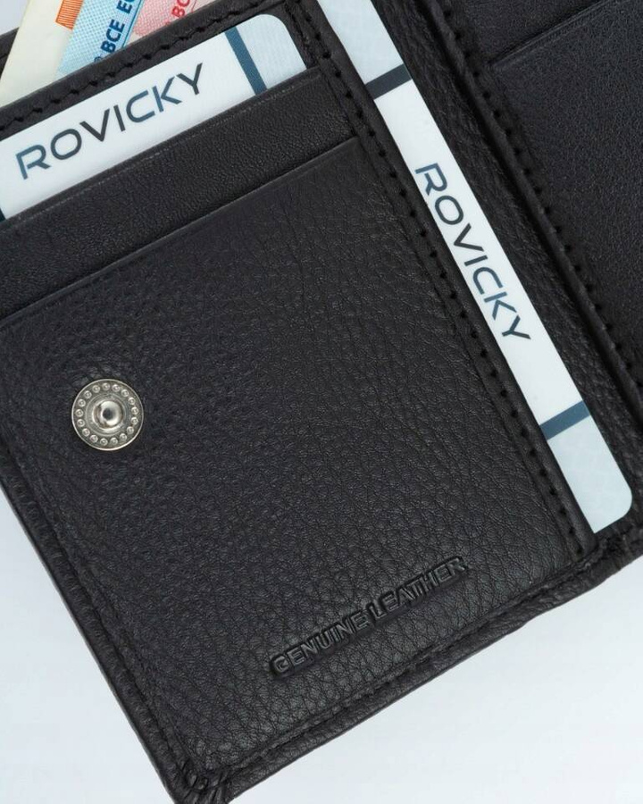 Leather wallet ROVICKY R-23-17-LFN