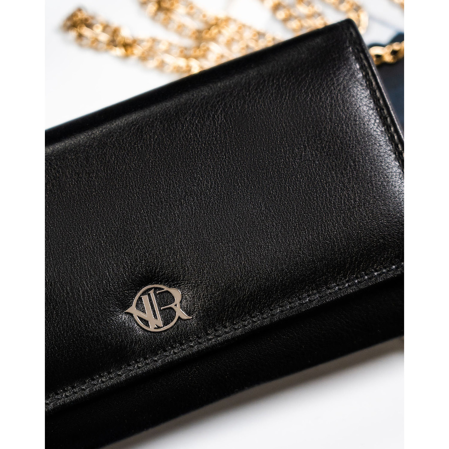 Leather wallet RFID ROVICKY R-D1521-NCD-BL