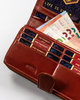 Leather's wallet RFID PETERSON PTN 2519-BO