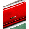 Duży, czerwony portfel damski ze skóry naturalnej i ekologicznej - Rovicky