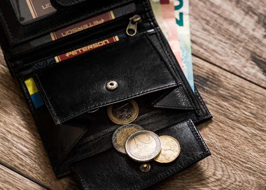 Leather men wallet PETERSON PTN 303UP