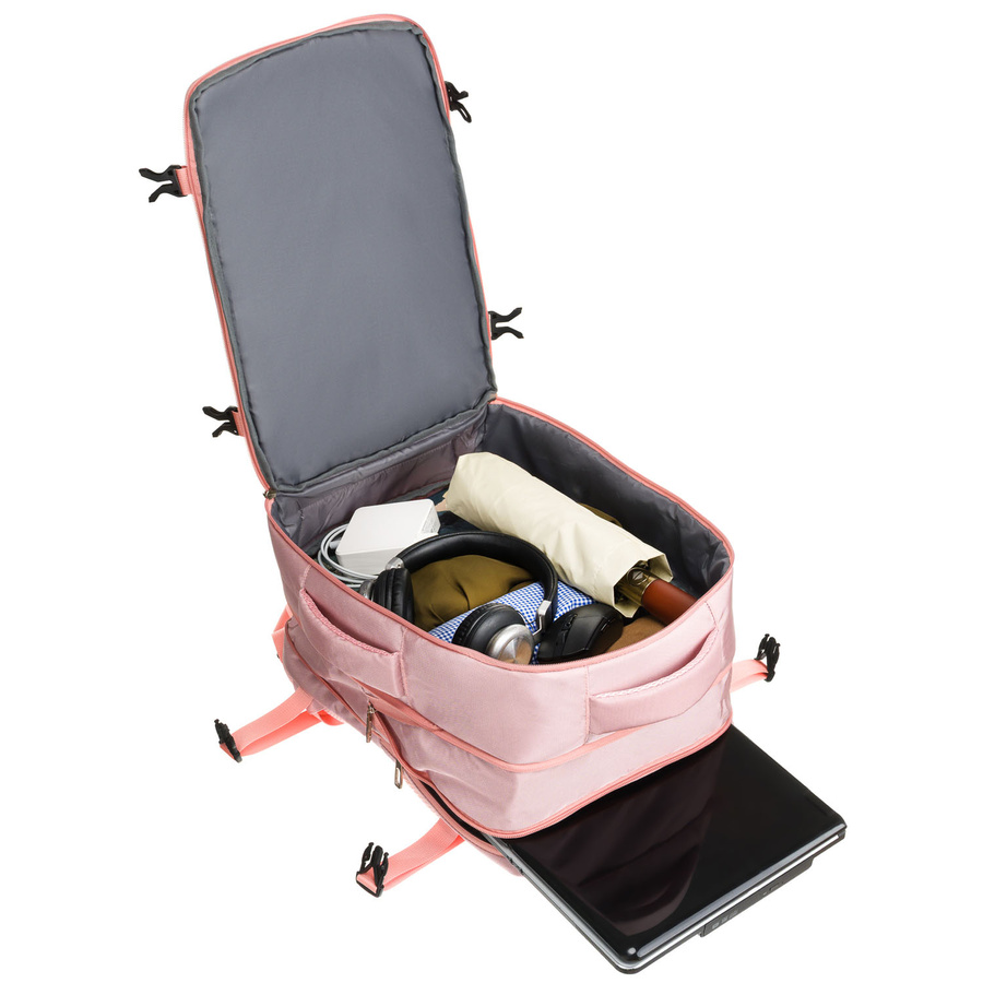 Nylon laptop bagpack PETERSON PTN 24403