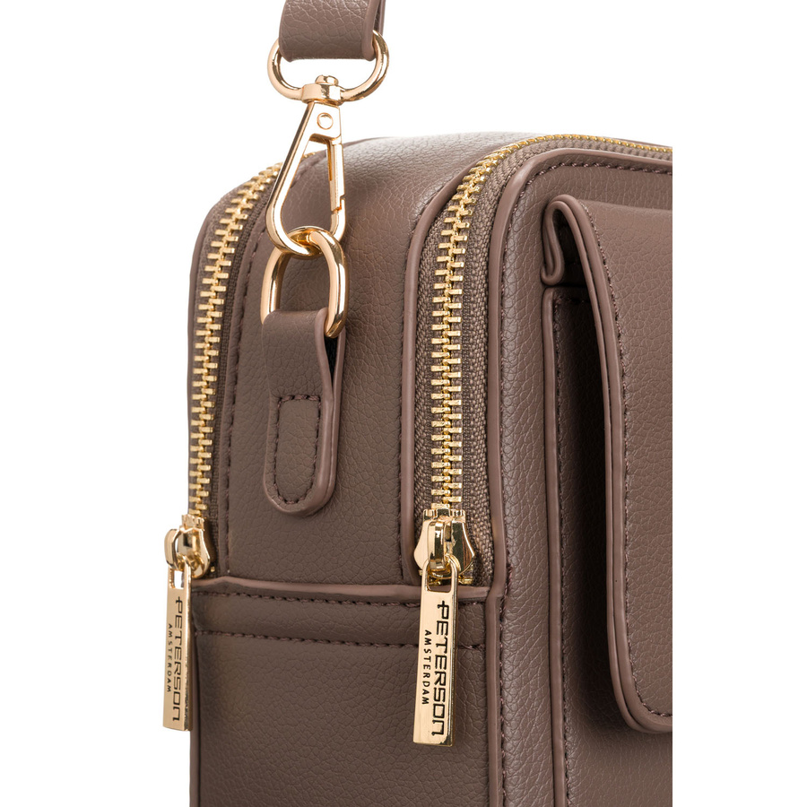 Leatherette bag PETERSON PTN TOR-ALE-21