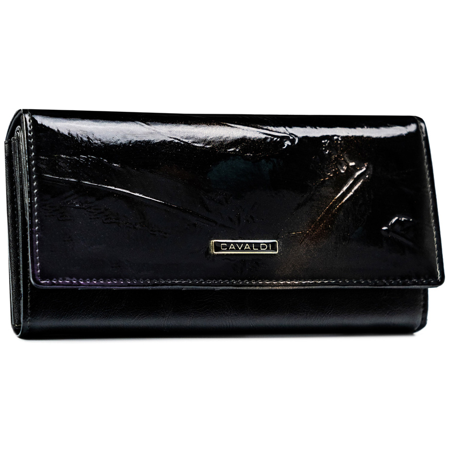 Leather & leatherette wallet 4U CAVALDI PN22-YM-BL