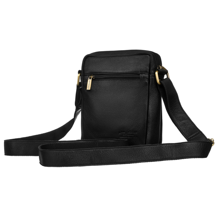 Leather bag PETERSON PTN 250586-NDM