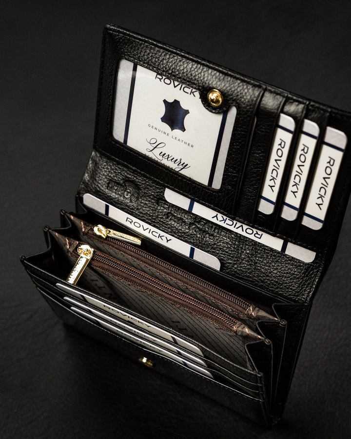 Leather women wallet LORENTI JP-507-SH-RFID