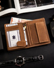 Leather wallet RFID ALWAYS WILD N4-CHM