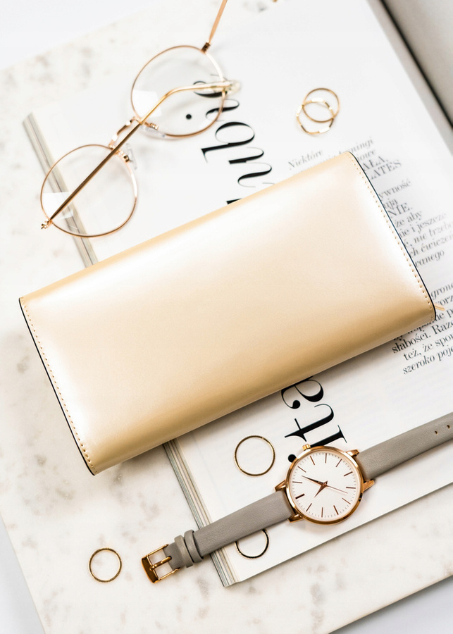 Leather wallet RFID PETERSON PTN 1N-409