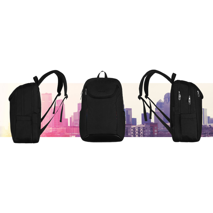 Nylon laptop bagpack PETERSON PTN 24400