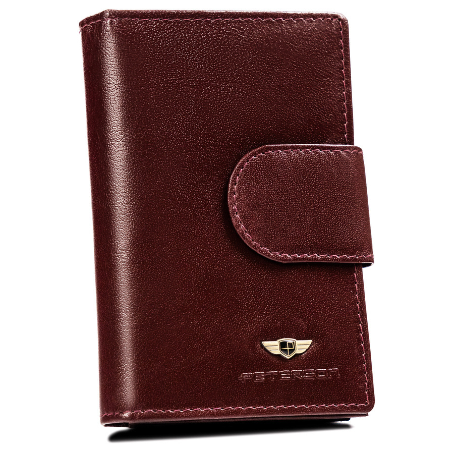 Leather's wallet RFID PETERSON PTN 70-BO