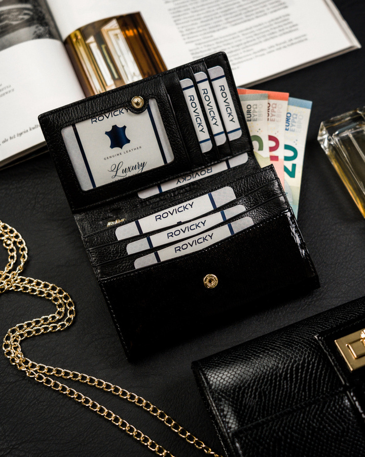 Leather women wallet LORENTI JP-507-SH-RFID