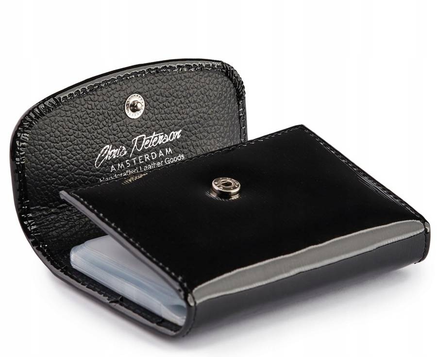 Leather credit card wallet PETERSON PTN BC-105