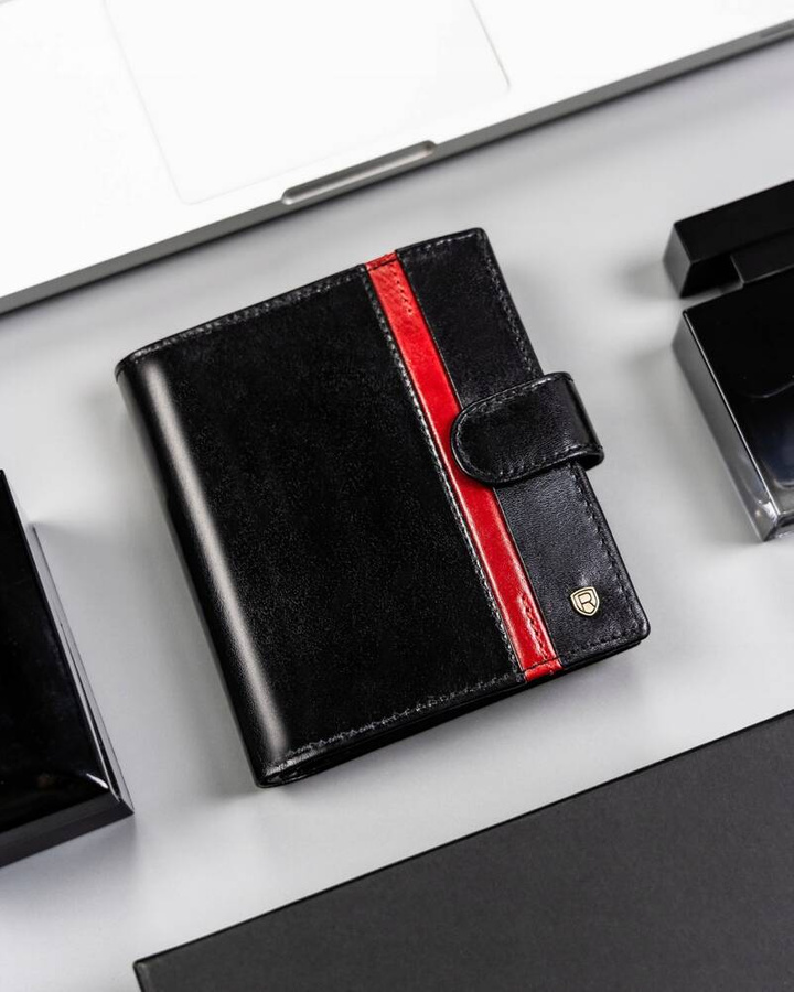 Leather wallet RFID ROVICKY 22317L-RVTP