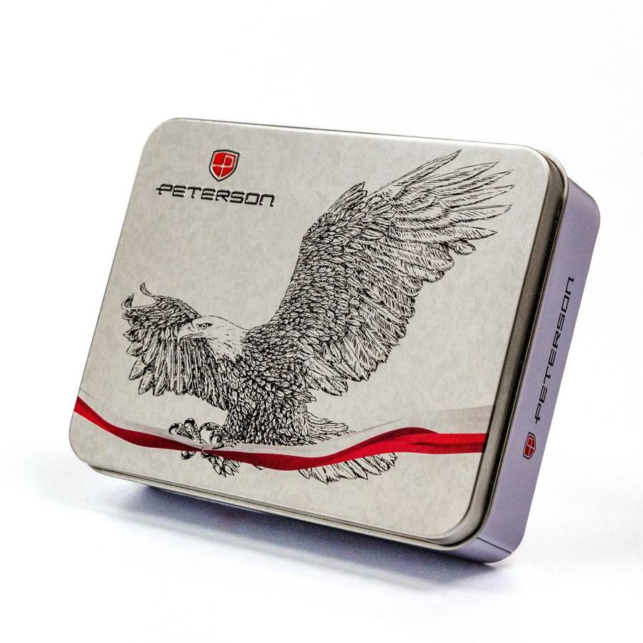 Leather wallet RFID PETERSON PTN 340PW-04