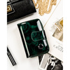 Leather and leatherette wallet RFID PETERSON PTN PS115-FDS