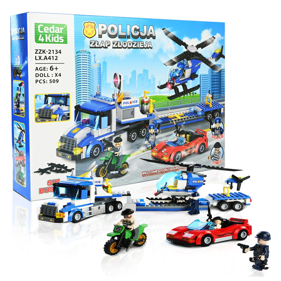 Construction set CEDAR4KIDS ZZK-2134-LX.A412 MIX