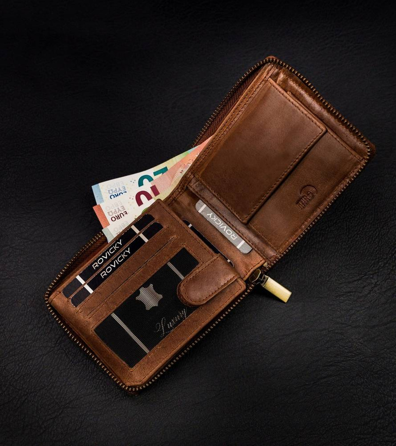 Leather wallet ALWAYS WILD N992Z-HWM