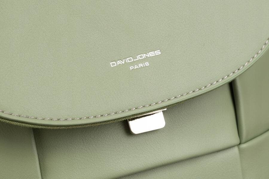 Leatherette bagpack DAVID JONES 6746-2