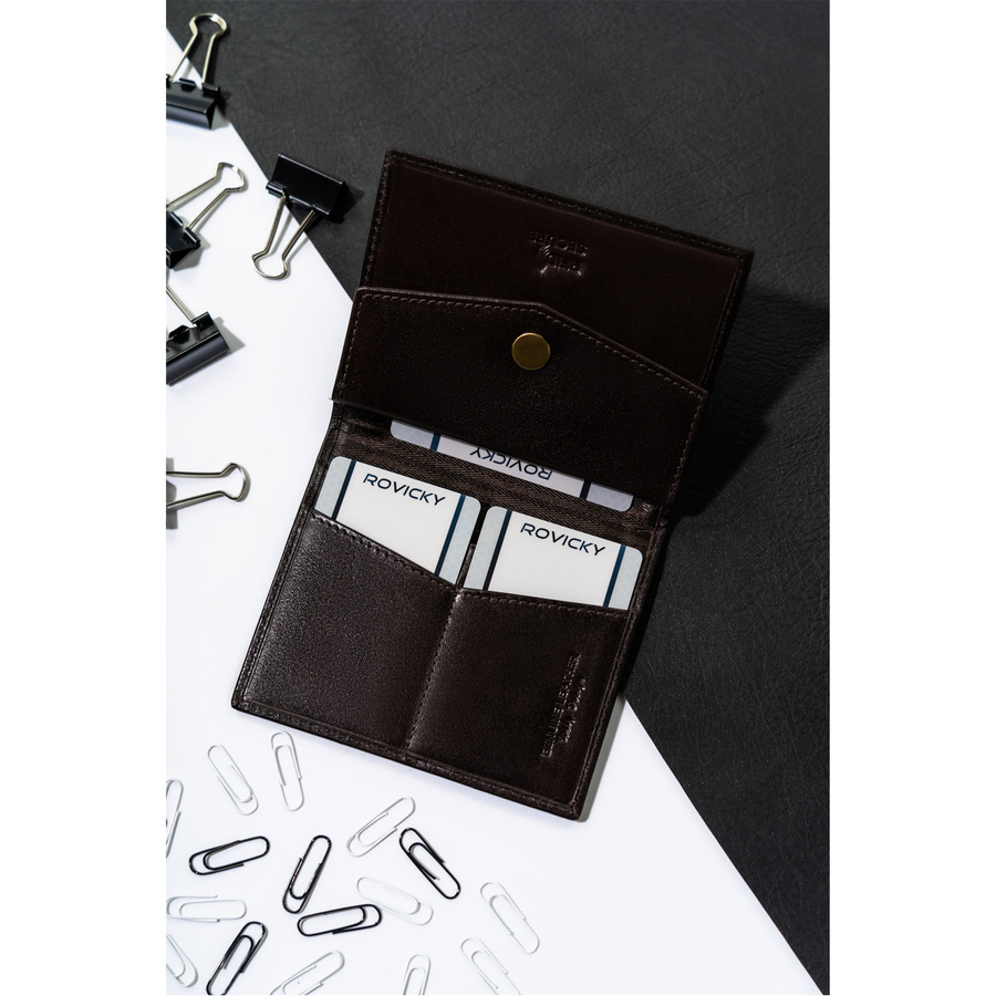 Leather wallet RFID ROVICKY N03-RVT