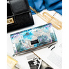 Leather+leatherette wallet RFID PETERSON PTN PX20-1-NPK