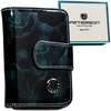 Leather and leatherette wallet RFID PETERSON PTN PS115-FDS