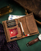 Leather wallet RFID PETERSON PTN 333PW