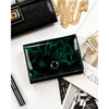 Leather and leatherette wallet RFID PETERSON PTN PS445-FDS