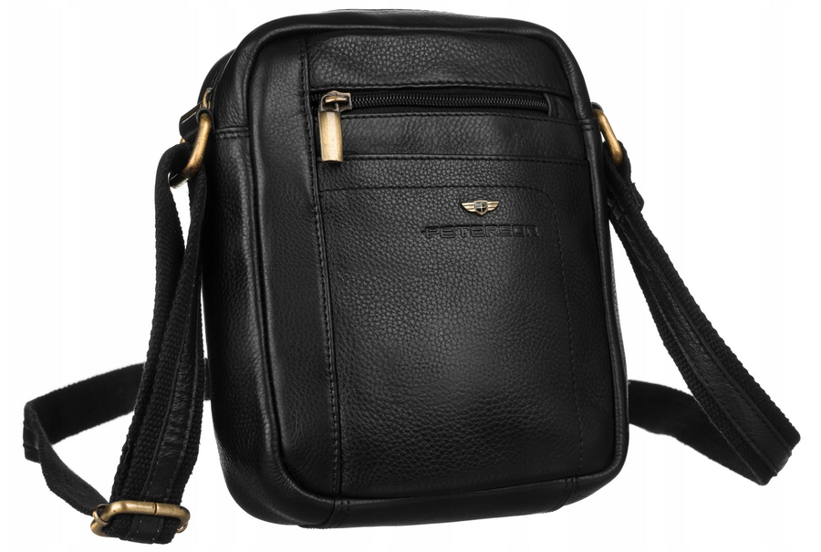 Pánska kožená taška cez rameno - Peterson