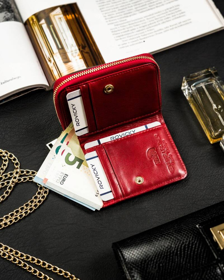 Leather wallet RFID LORENTI 5157-SH NAPIS