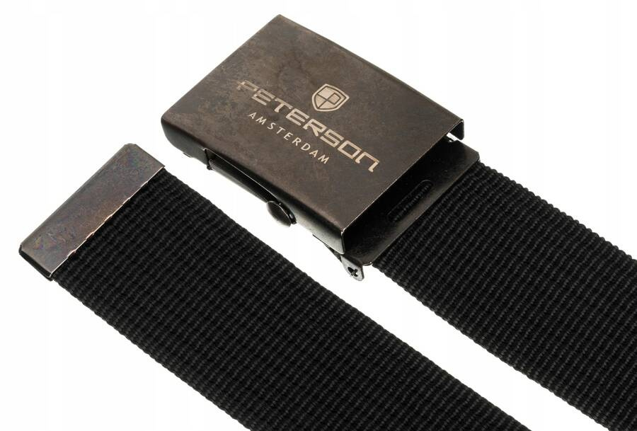 Web belt PETERSON PTN OLD SILVER