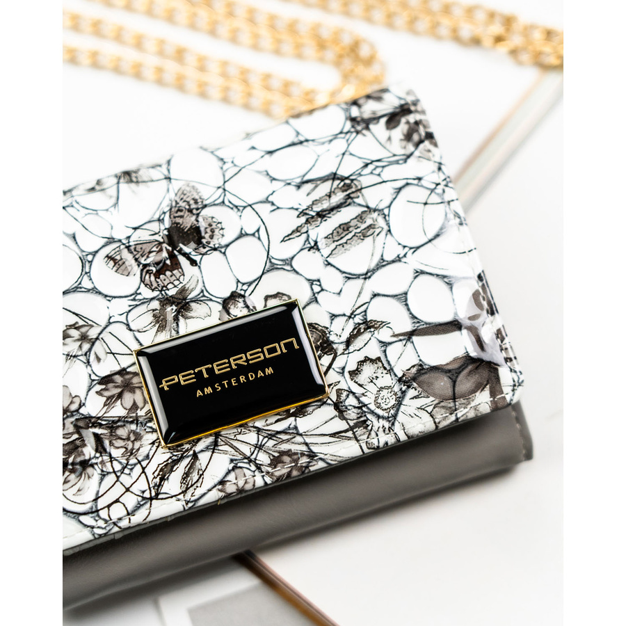 Leather wallet RFID PETERSON PTN PH30-LFL