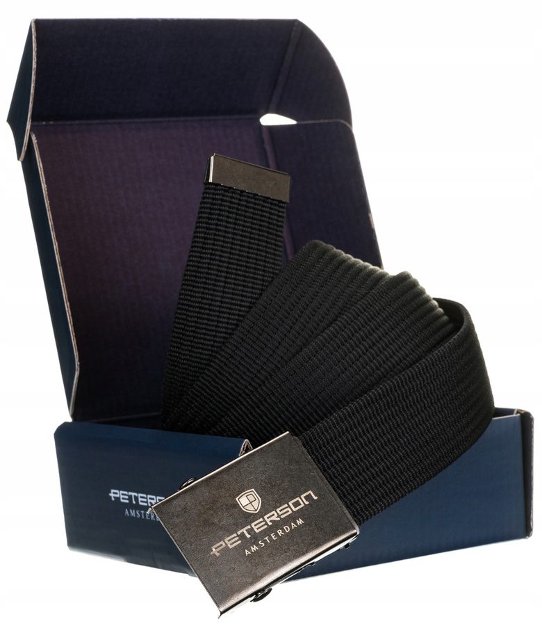 Web belt PETERSON PTN OLD SILVER