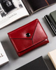 Leather wallet RFID PETERSON PTN RD-17-GCL-Y