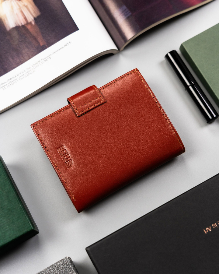 Leather's wallet RFID PETERSON PTN 2516-BO