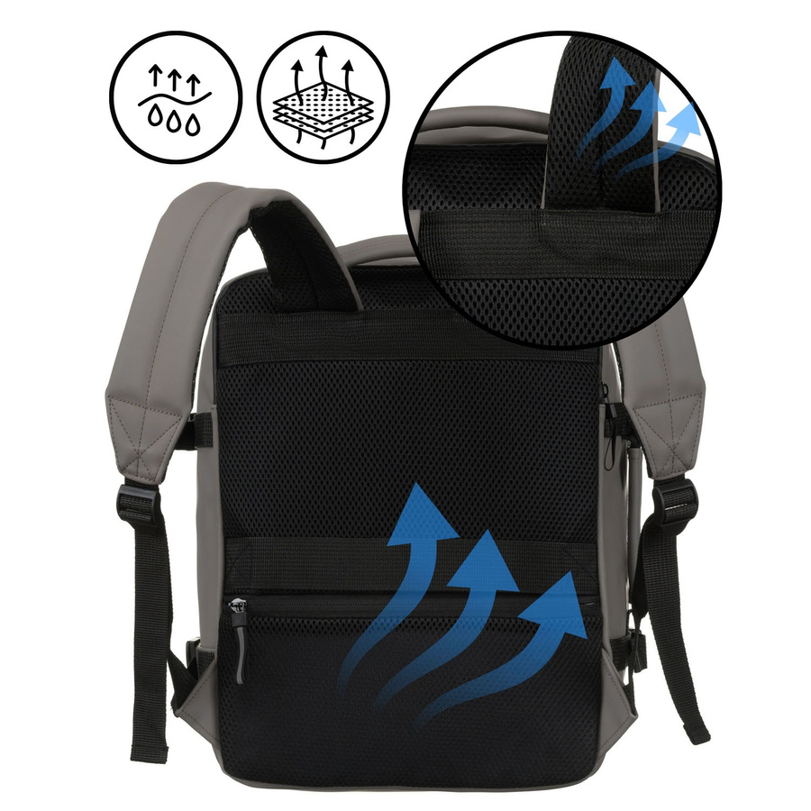 Polyester bagpack PETERSON PTN SKYLINE